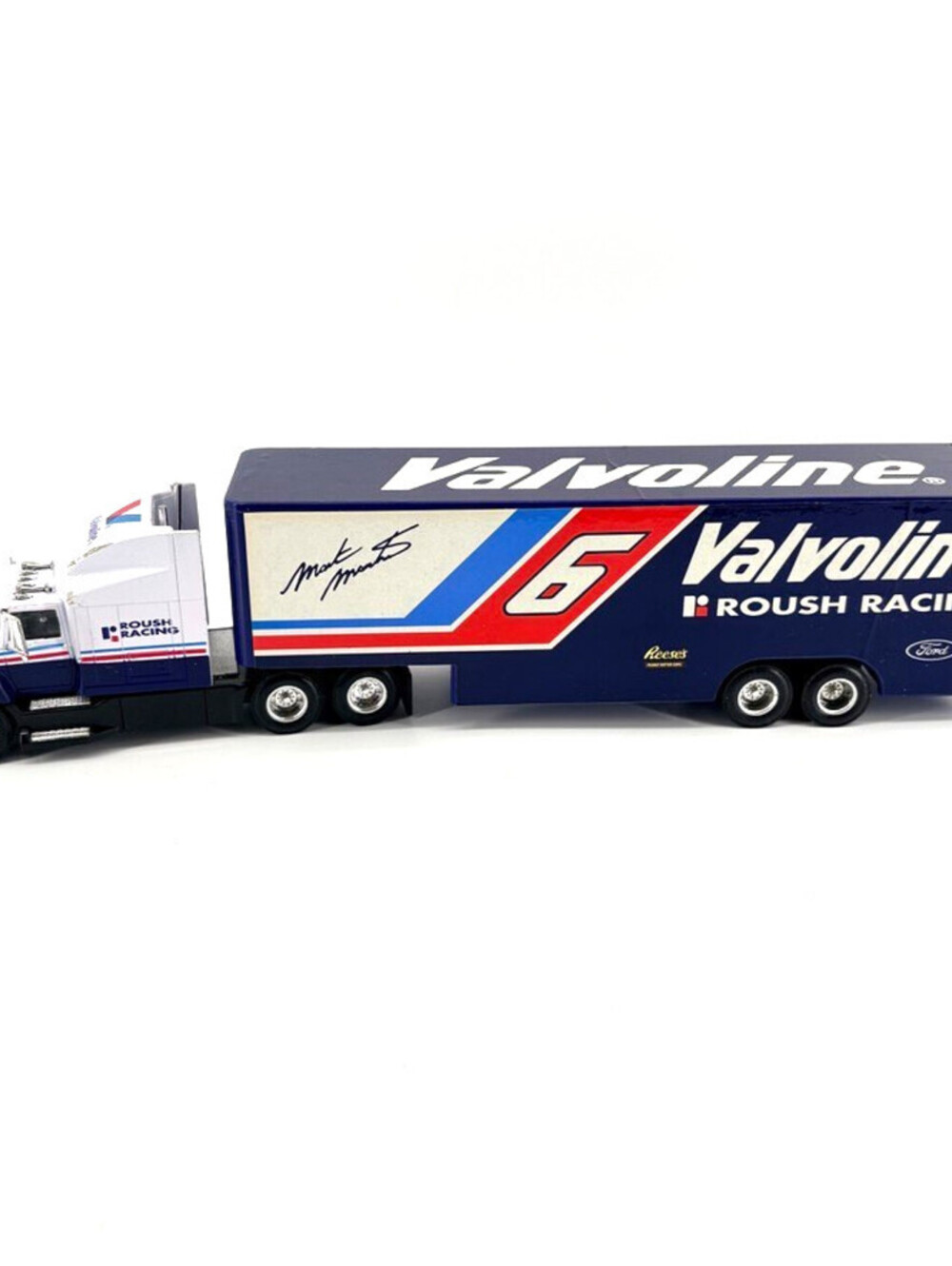 Vintage '92 Racing Champions Mark Martin/Roush Racing Tractor & Trailer See Desc